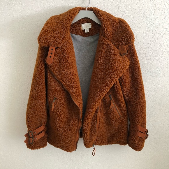 Anthropologie Jackets & Blazers - Anthropologie sherpa moto jacket